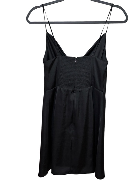 Aritzia Sunday Best Spencer Satin Dress Black Size S Cowl Neck Cocktail LBD 90s - Picture 6 of 16